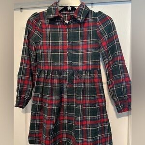NWT,Copper Key,Classic & Timeless,Big Girls 7-16 Button Front Plaid Print Dress